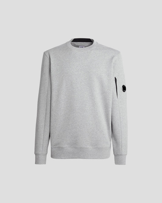 Diagonal Raised Fleece Crewneck Lens Sweatshirt