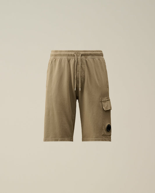 LIGHT FLEECE CARGO LENS SHORTS