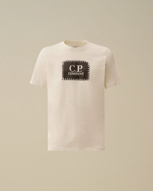 30/1 Jersey Short Sleeve Logo Label T-Shirt